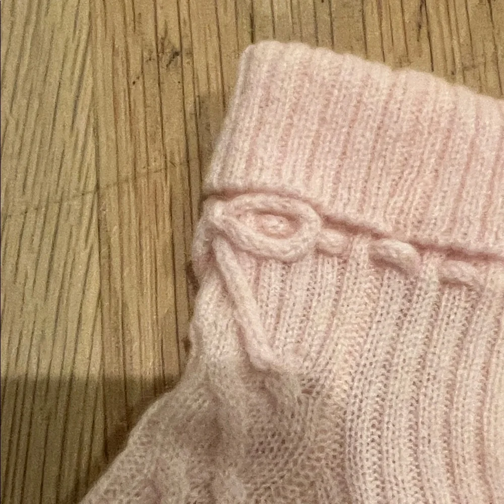 Vince baby Cozy cashmere Pink Baby Socks
